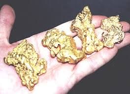 Gold nuggets 
