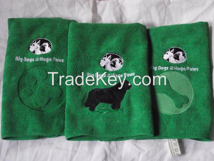 Microfiber towels, microfiber dusting mitt