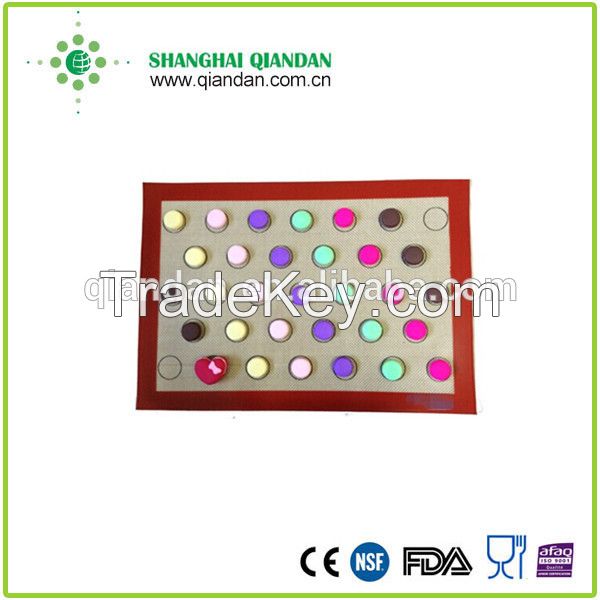 Silicon baking mat for macaron