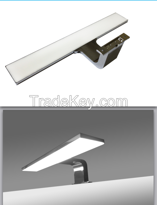 LED bathroom light-IP44, 5W, 230V-chrome