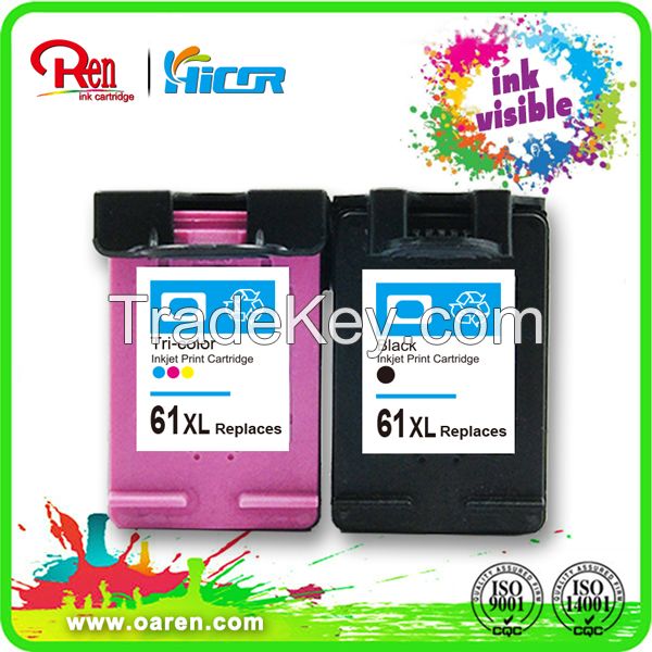 Printer Inkjet Cartridge for hp HP61xl ch564 ink cartridge