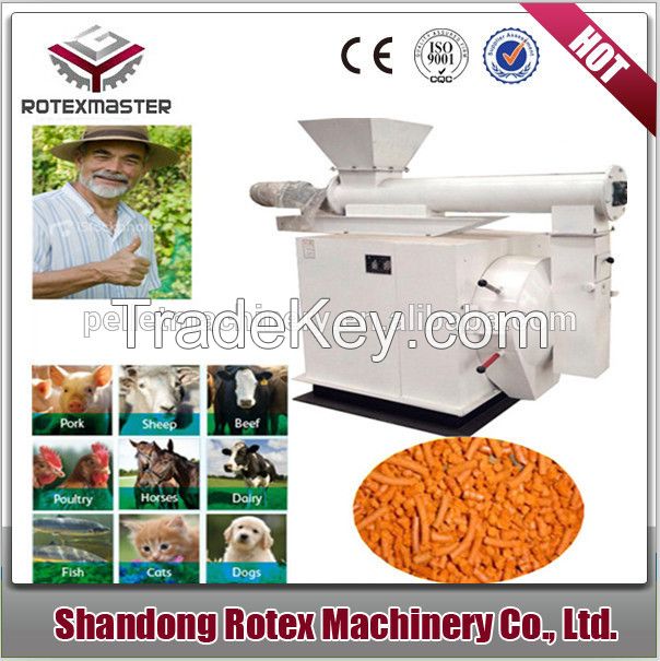 horizontal ring die animals feed pellet machine for production line