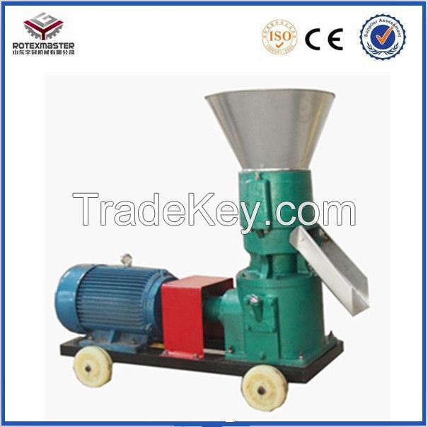 CE Flat Die Animal Feed Pellet Mill/Feed Pellet Machine For Horse