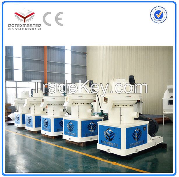 vertical ring die wood pellet machine / machines for make pellet woo