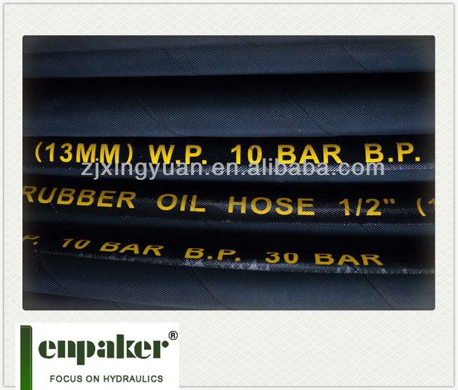 hot sale zhuji xingyuan enpaker high temperature oil hose