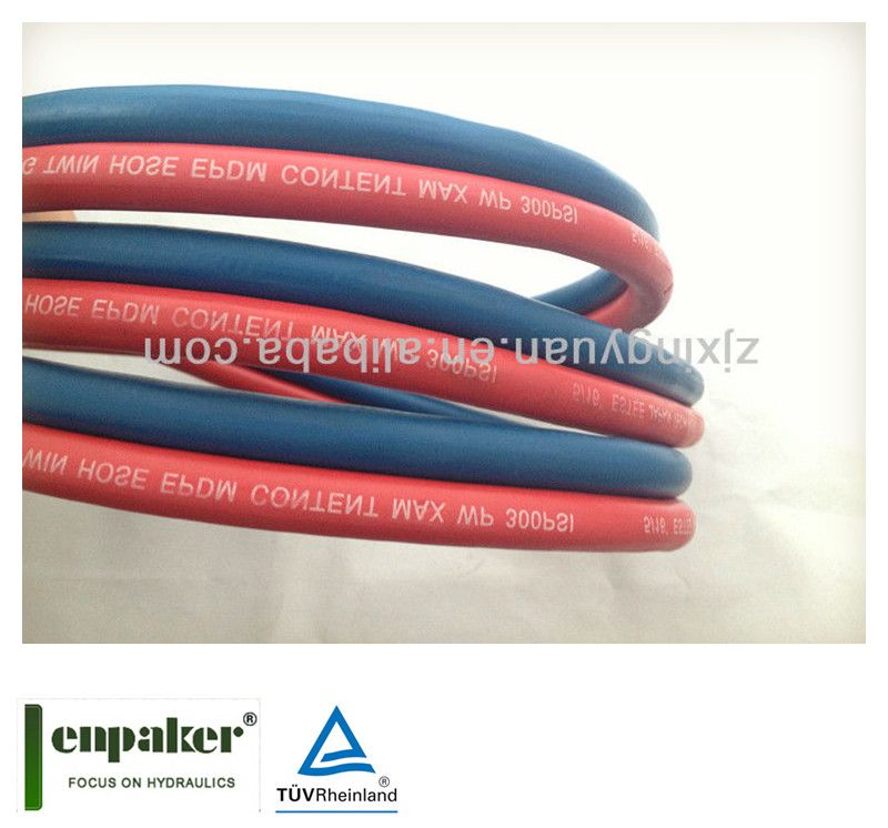 zhuji xingyuan enpaker rubber twin welding hose 