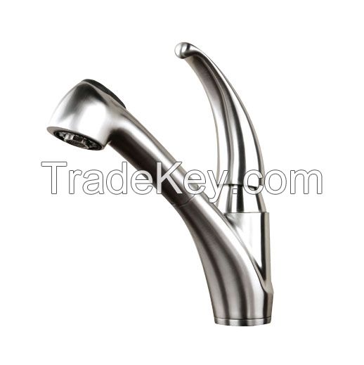 Pull out Stainless steel kitchen faucet