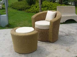 rattan sofa set