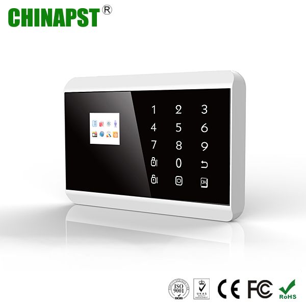 Gsm And Pstn Home Alarm System Operated By Remote Control Or Mobile App