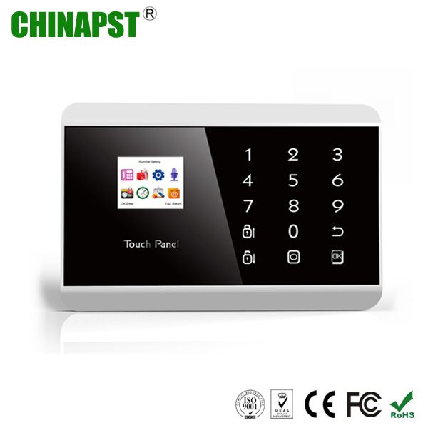 Gsm And Pstn Home Alarm System Operated By Remote Control Or Mobile App