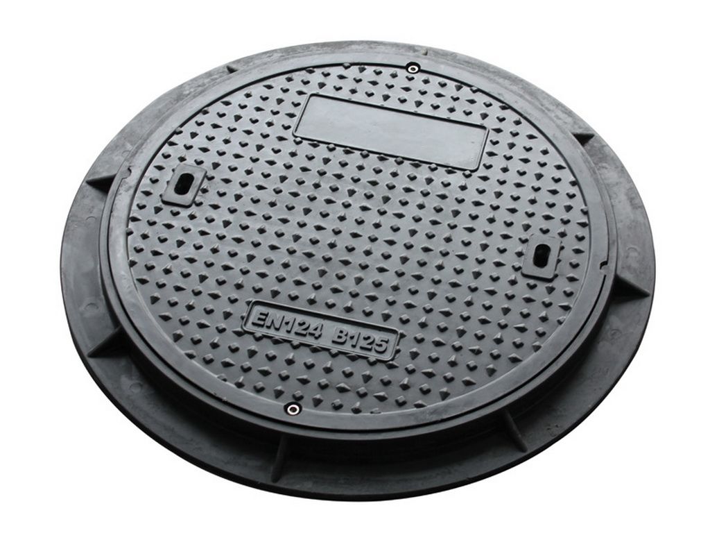 SMC Composite Manhole Cover, A15 Clear Open 600