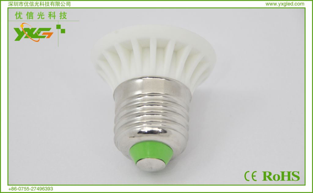 Suitable for mideast market products : 3W led ceramic bulb , wide volatge , high cost-effective , 2 years warranty