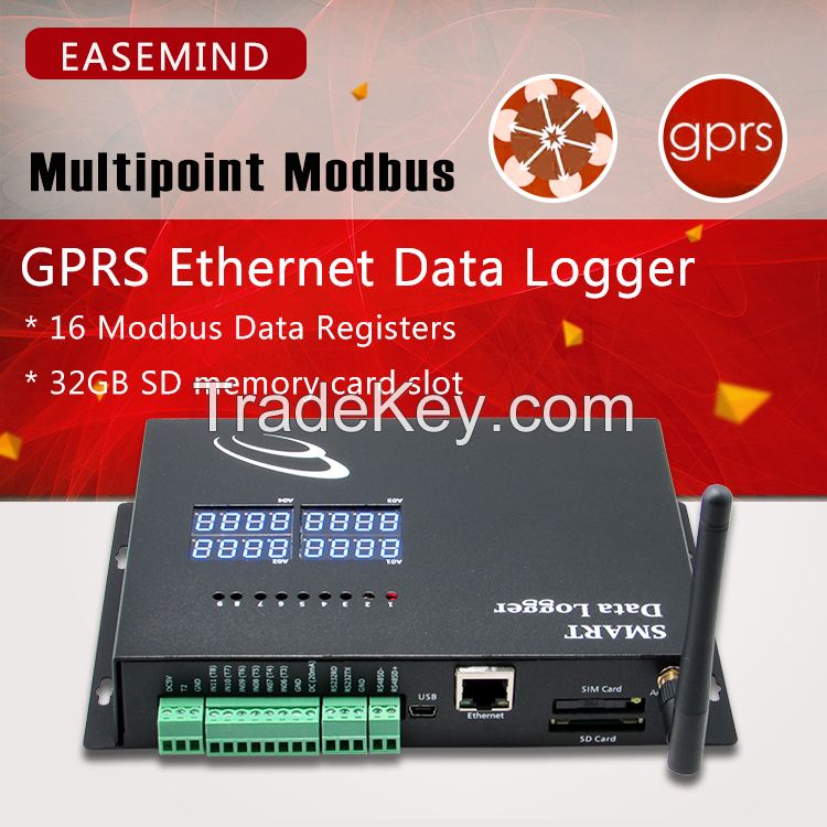 Modbus GPRS Ethernet Data Logger