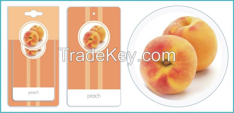Car And Home Air Freshener Peach Fruit
