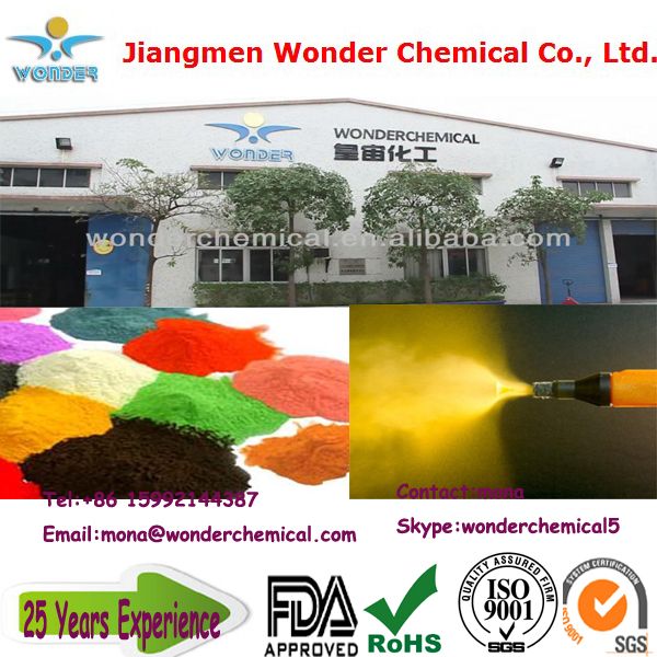 Ral / Pantone color Interior Use Epoxy Polyester Powder Coating