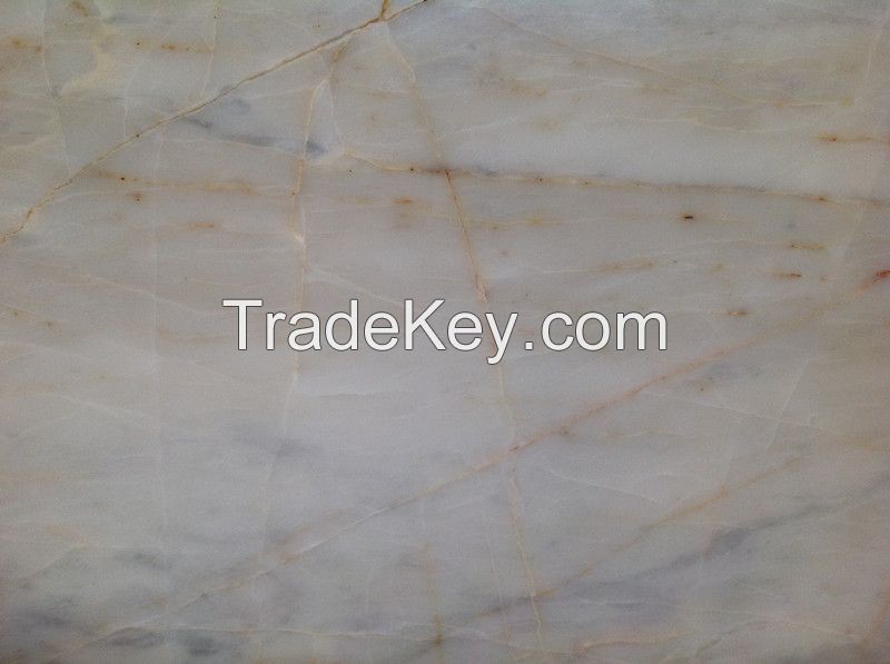Bazhou white onyx quarry , China marble slab with best quality