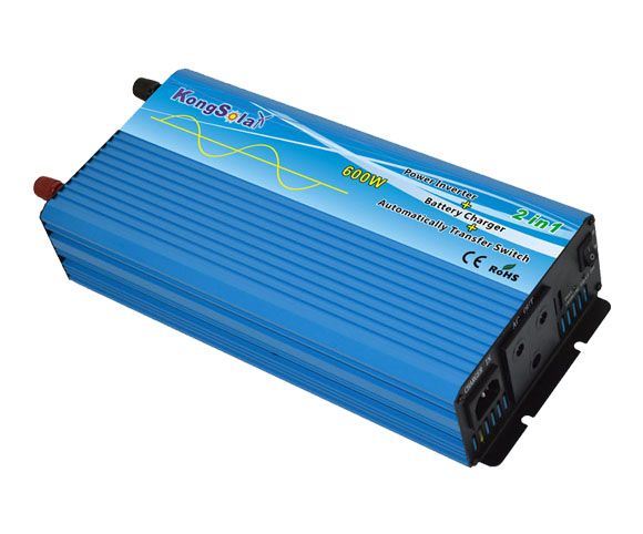 600w pure sine wave inverter with battery charger