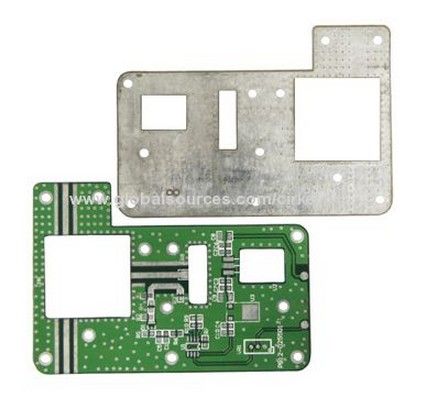 PTFE Double-Sided PCBs with 1oz Copper Weight/Immersion Silver Surface
