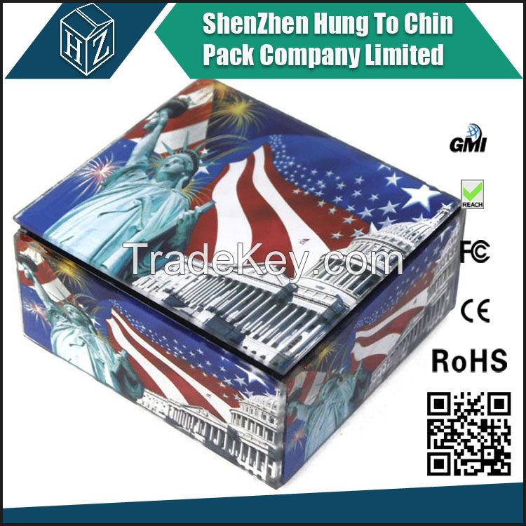 Factory price custom printing desgin corrugated paper box packaging, colorful box