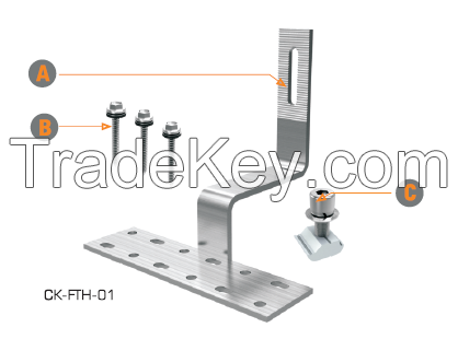 ground and roof solar mounting system