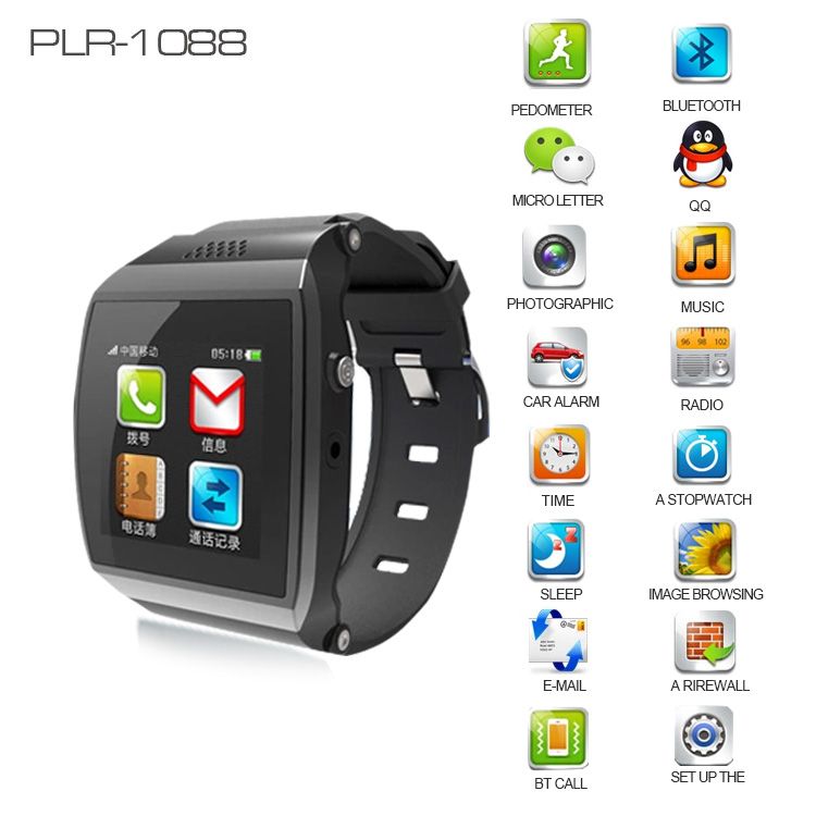 2014 Android Wrist Touch Screen Wholesale Cheap Watch Phone