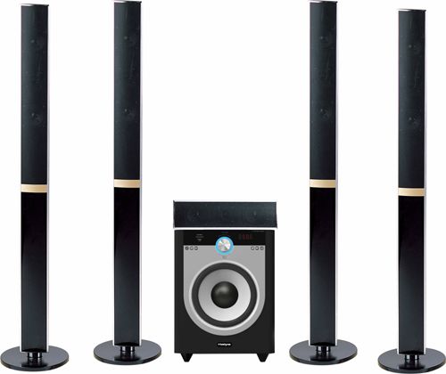 Digital 5.1ch Tower Home Theater with BT, FM, U-disk & SD card support