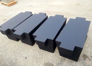 Rectangular Cast Iron Test Weights