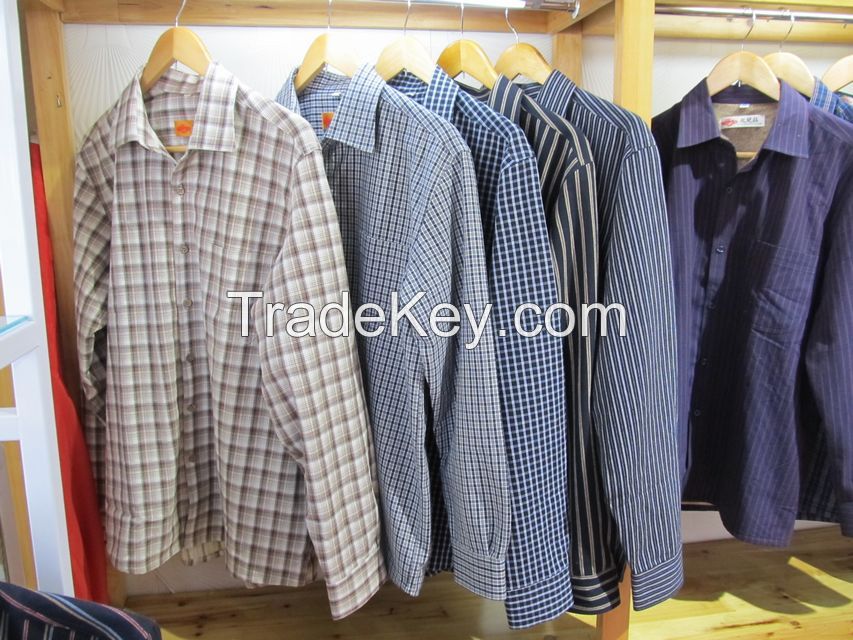 Men&#039;s shirts cotton/silk shirts