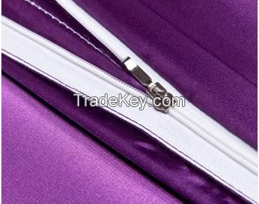 violet silk duvet cover