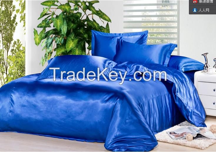 navy blue silk duvet cover