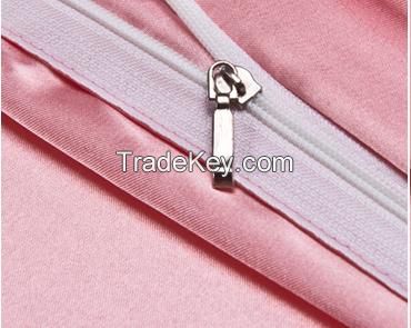 jade pink silk duvet cover