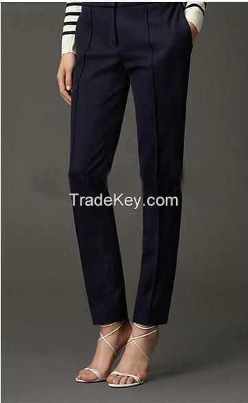 Womens Tail Lored Twill Trousers