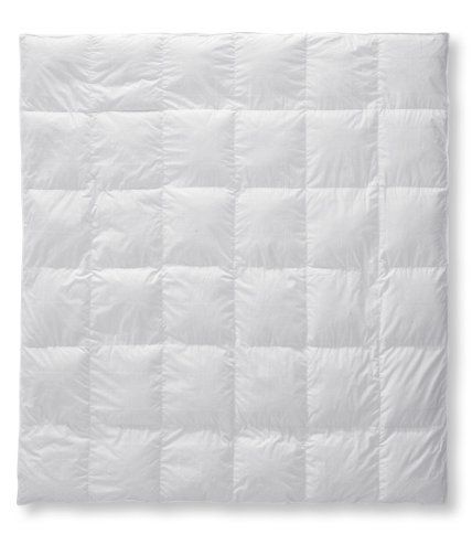 Sateen White Goose Down Comforter