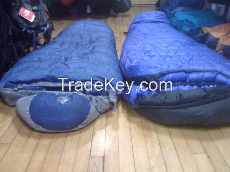 Breathable goose down sleeping bag