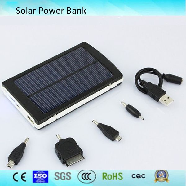 Universal Portable Charger Battery Mobile Laptop Solar Power Bank 10000mAh