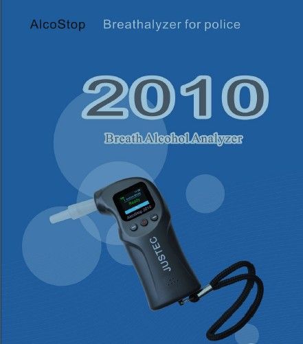 Alcohol breath tester