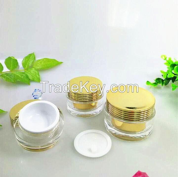 plastic acrylic cosmetic lotion bottles container