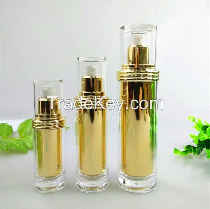 plastic acrylic cosmetic lotion bottles container
