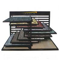 Waterfall Stone and Tile Display Stand