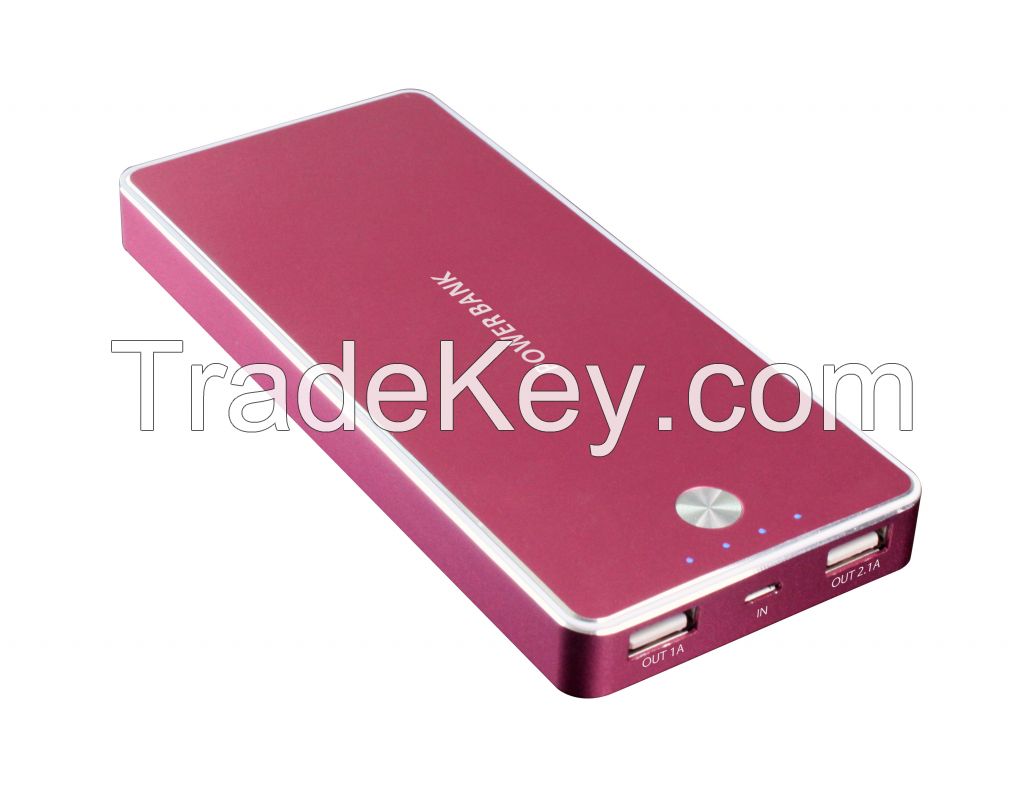 10000mAh smart power bank