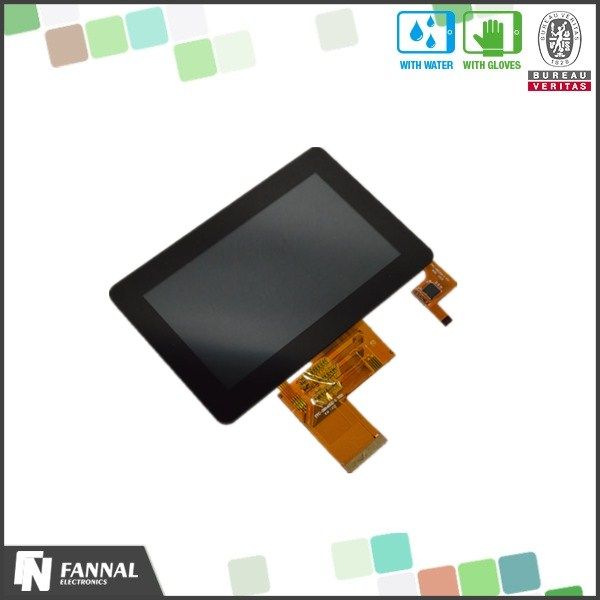 smart and durable 480*272 4.3inch lcd touch screen