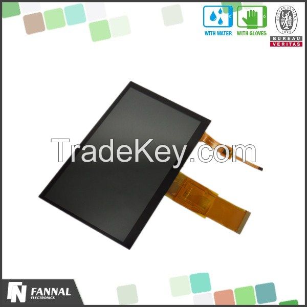 WVGA800*480 7inch lcd touch screen