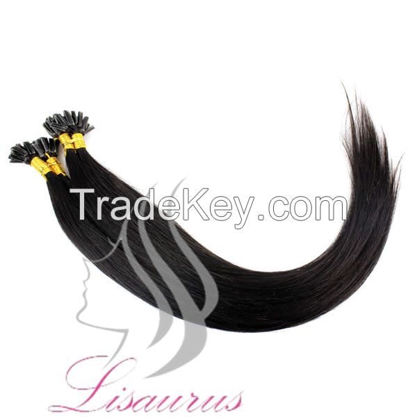 Lisaurus-J Unprocessed Virgin Brazilian Hair with Closure , 100% Brazilian Straight Hair Weave Bulk Hair Human With High Quality