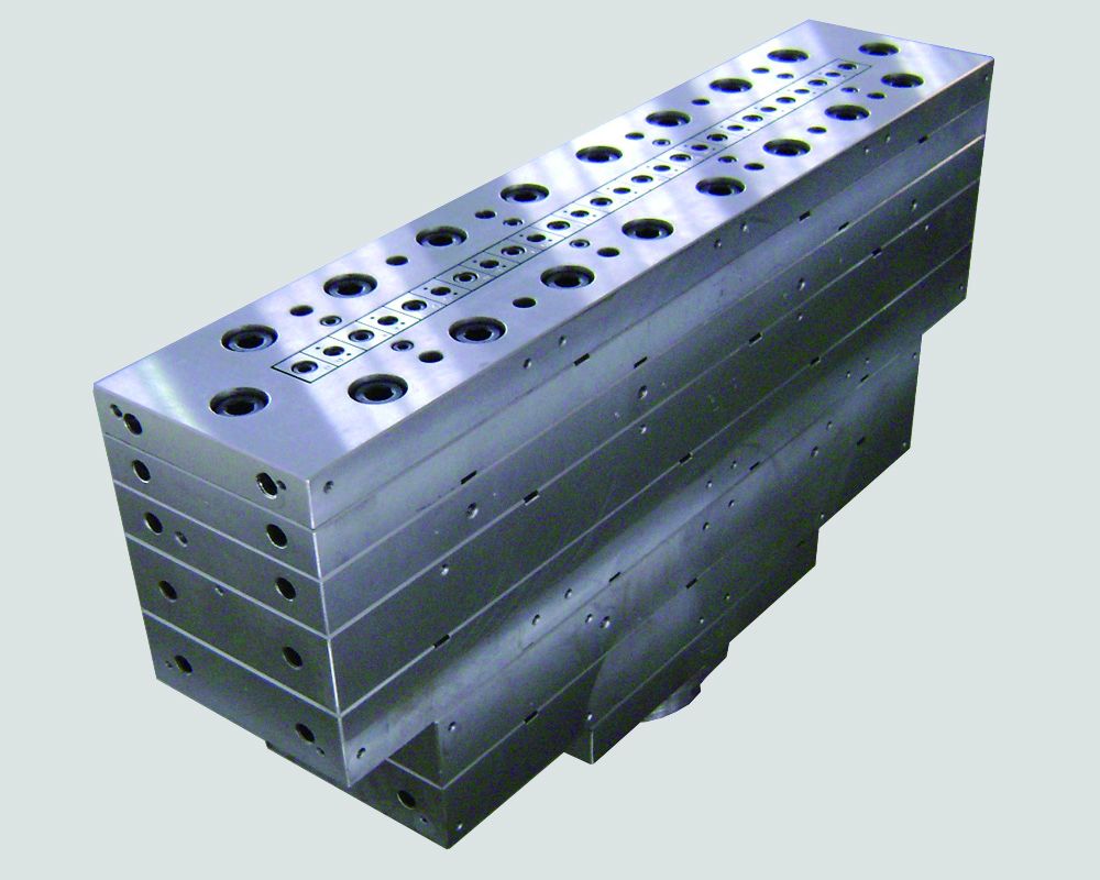 PVC door extrusion mold