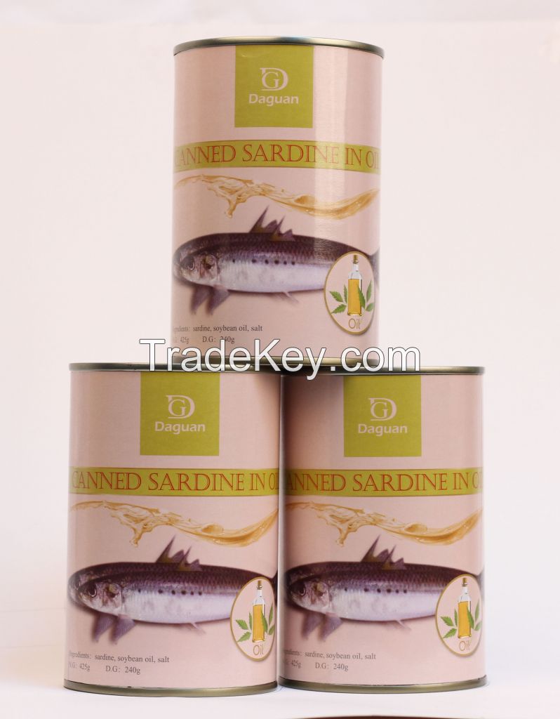 425g Canned Sardine In Oil