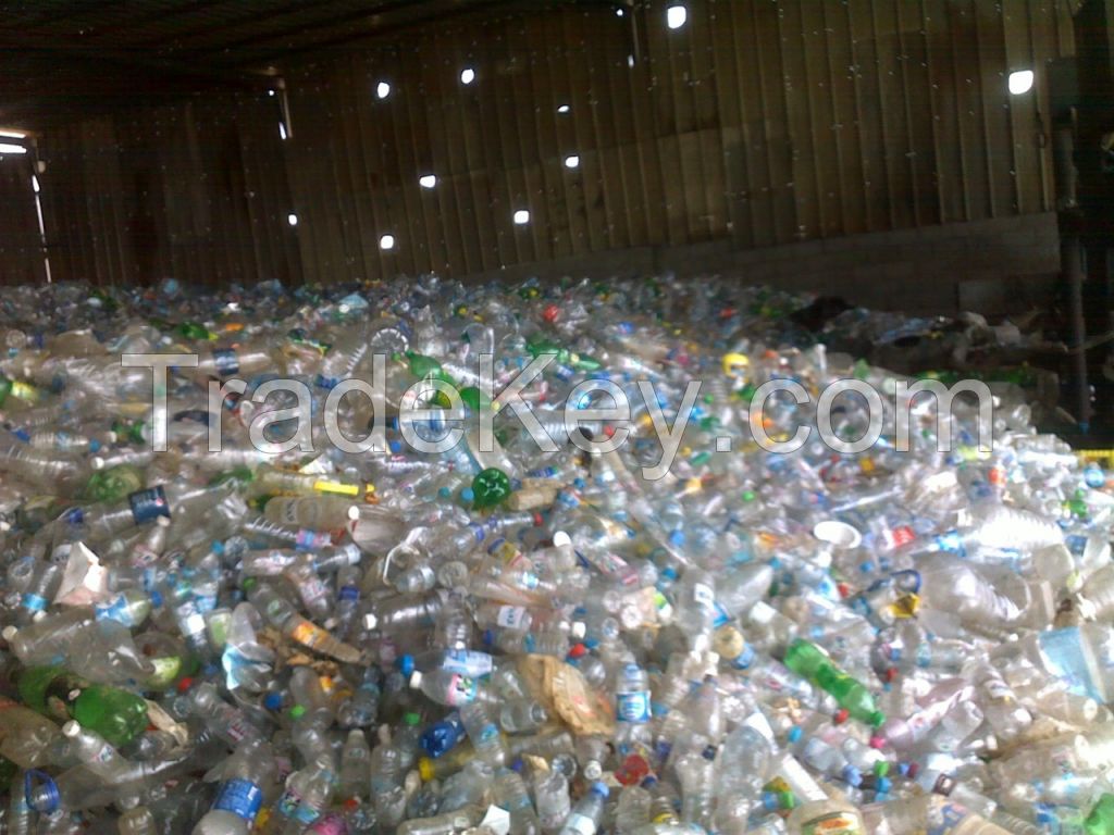 pet bottle baled