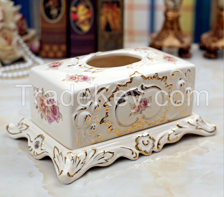 Rose Tissue Box