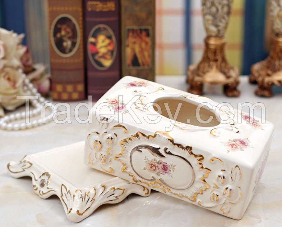 Rose Tissue Box