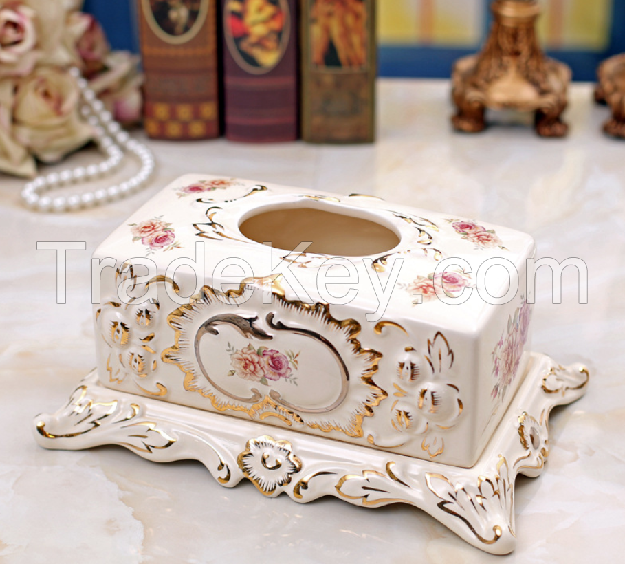 Rose Tissue Box