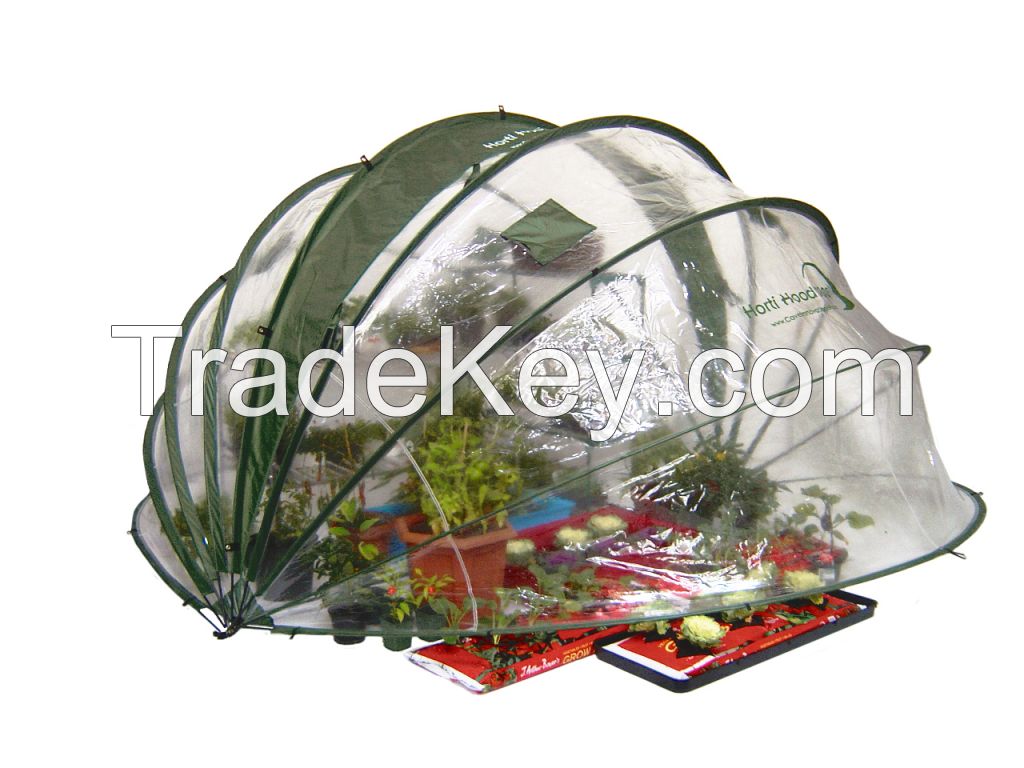 Horti Hood 180Ã‚Â° Free-Standing PVC Greenhouse